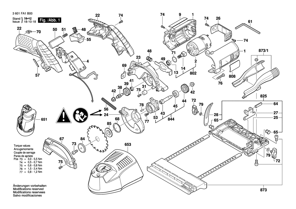 A-HKS 108 V Akku-Kreissäge