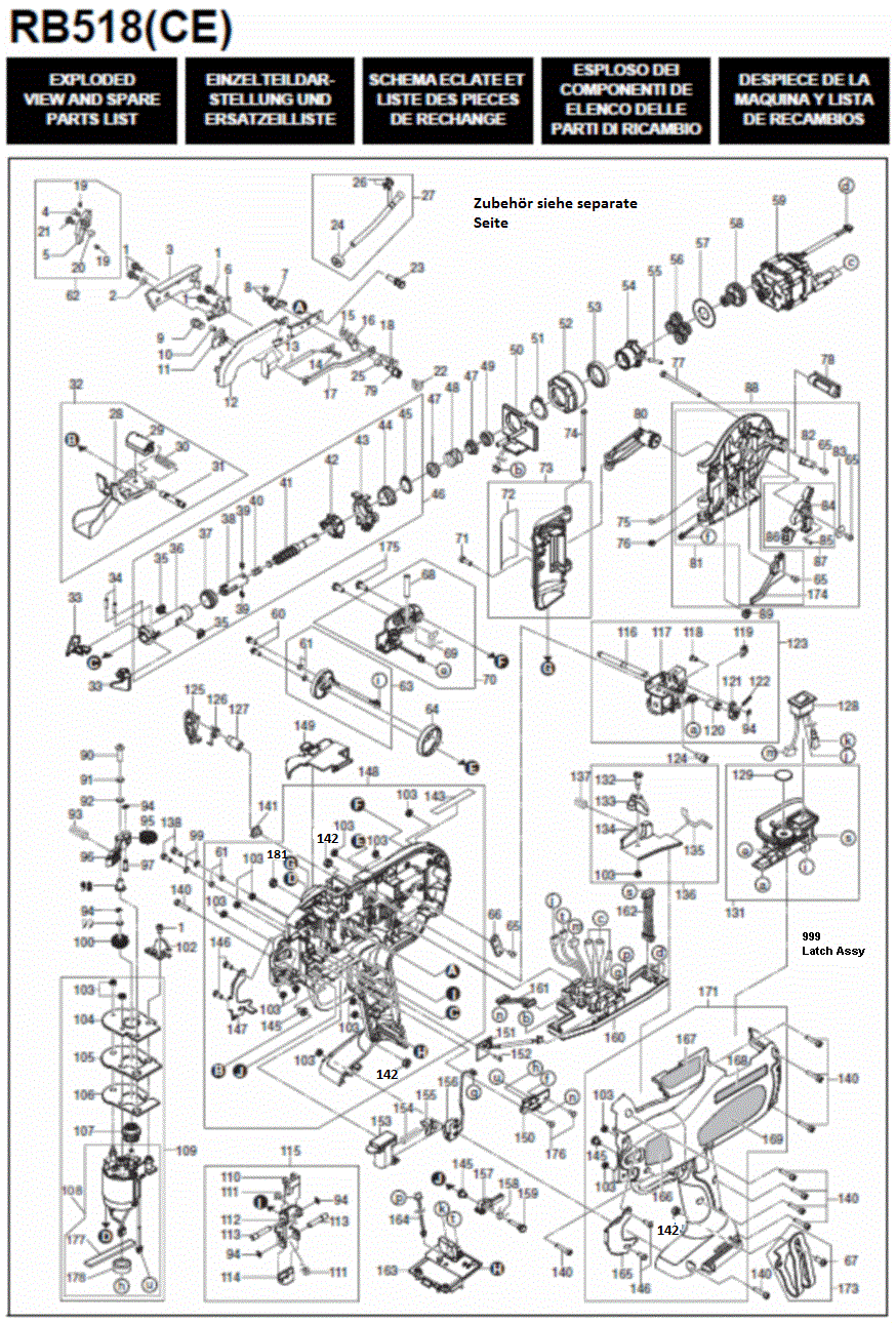 RB518 - Bindemaschine