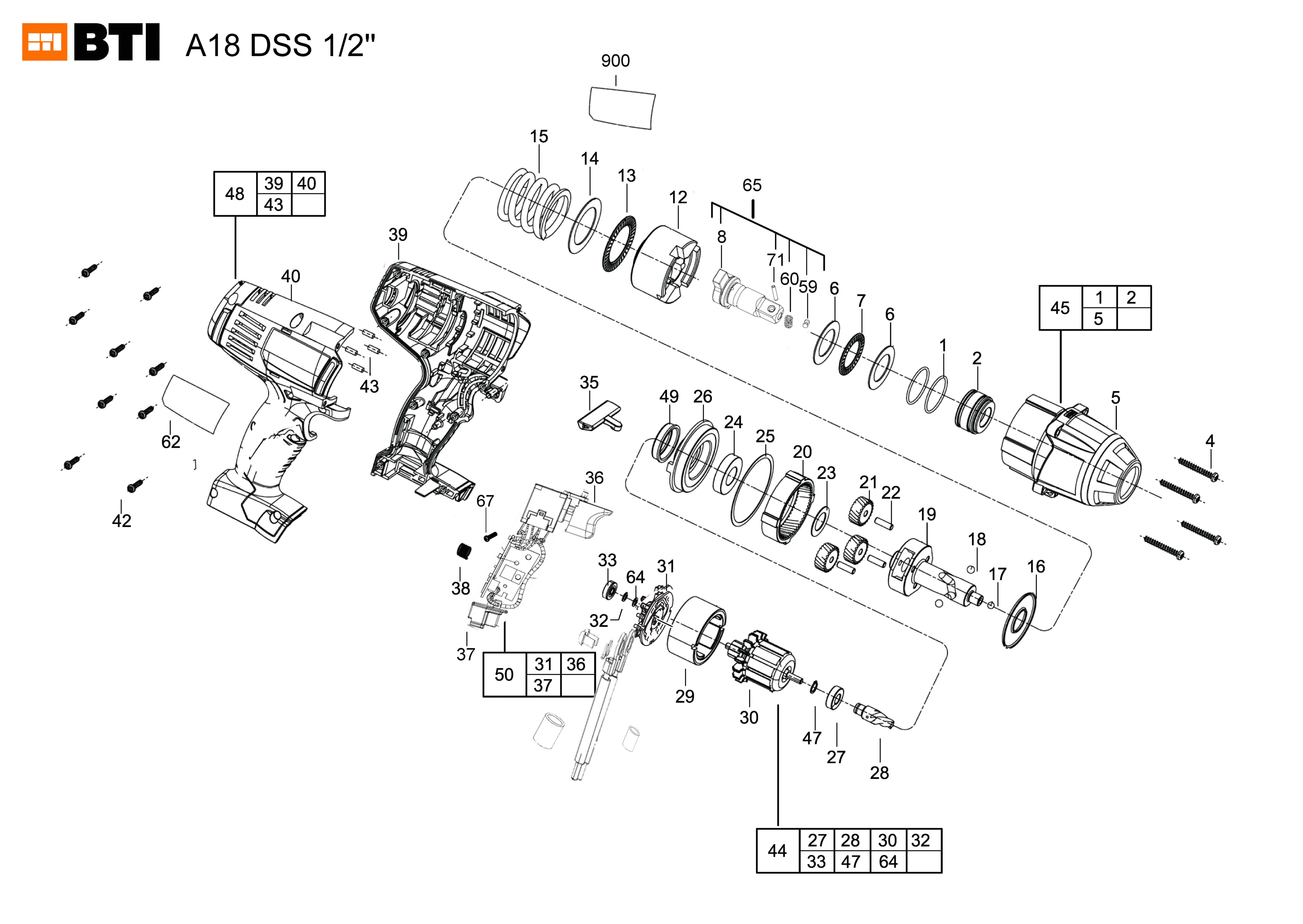 Berner, BTI A18DSS12 BTI HD18HIW - 4934395350 