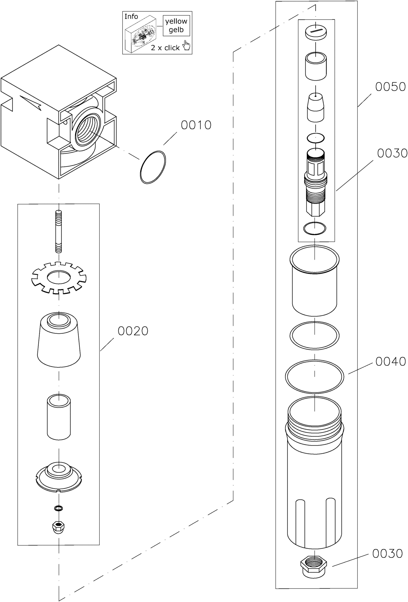 Schneider Airsystems (Druckluft) Filter-Wasserabscheider FWA 12 SAC