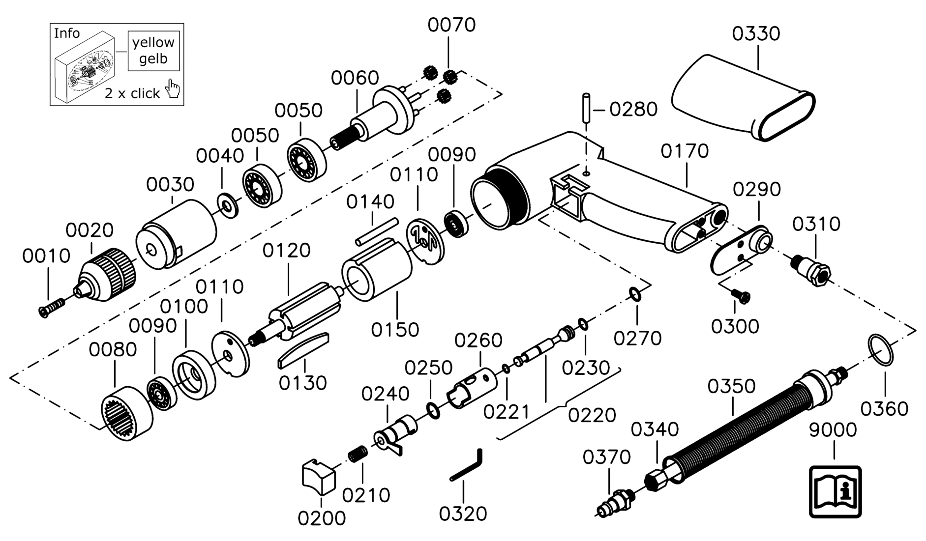 BM 38 HW 525-L Bohrmaschinen XX96
