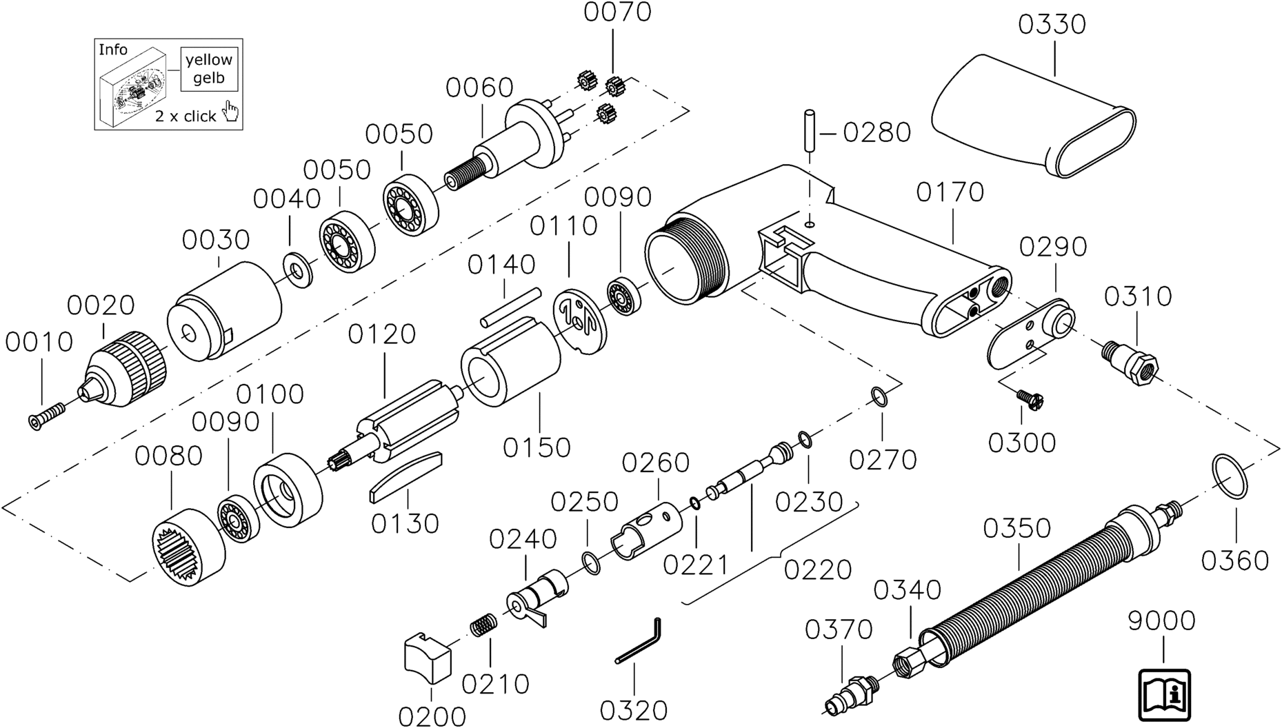 BM 38 HW 525-L Bohrmaschinen XX96