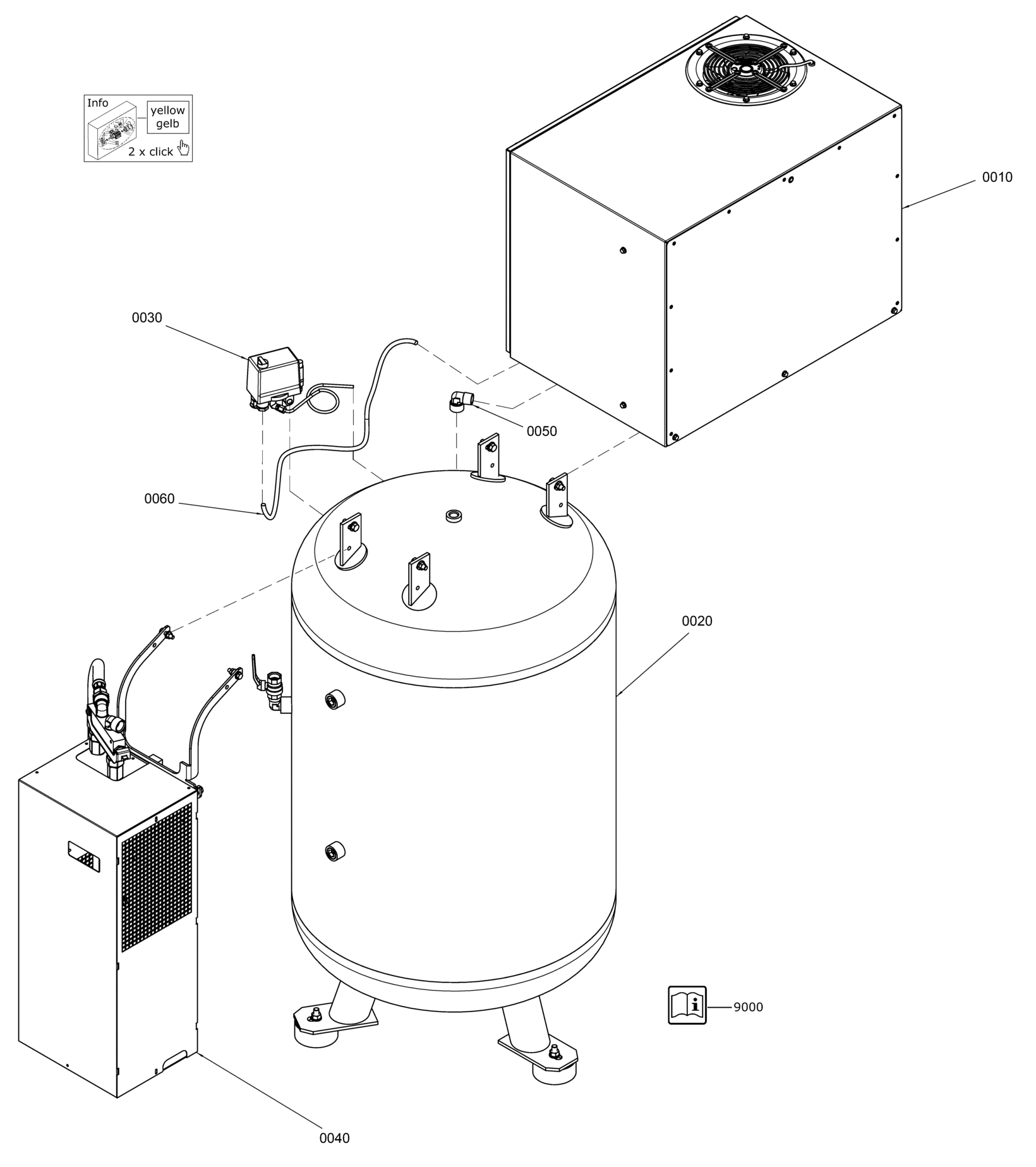 Schneider Airsystems (Druckluft) UNM STS 580-15-500 XS Kolben-Kompressor