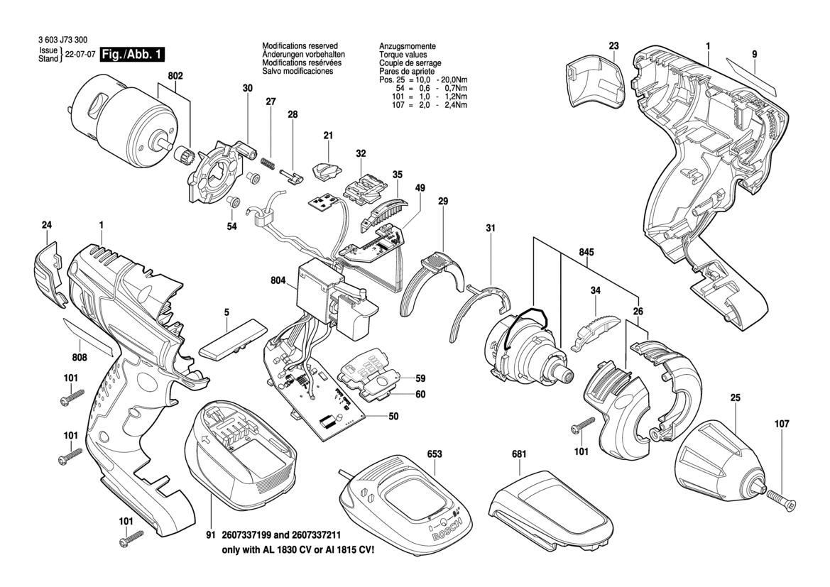 Bosch PSR 18 LI-2 Akku-Bohrschrauber
