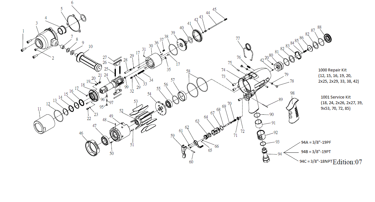 RRI-180T - Impulsschrauber