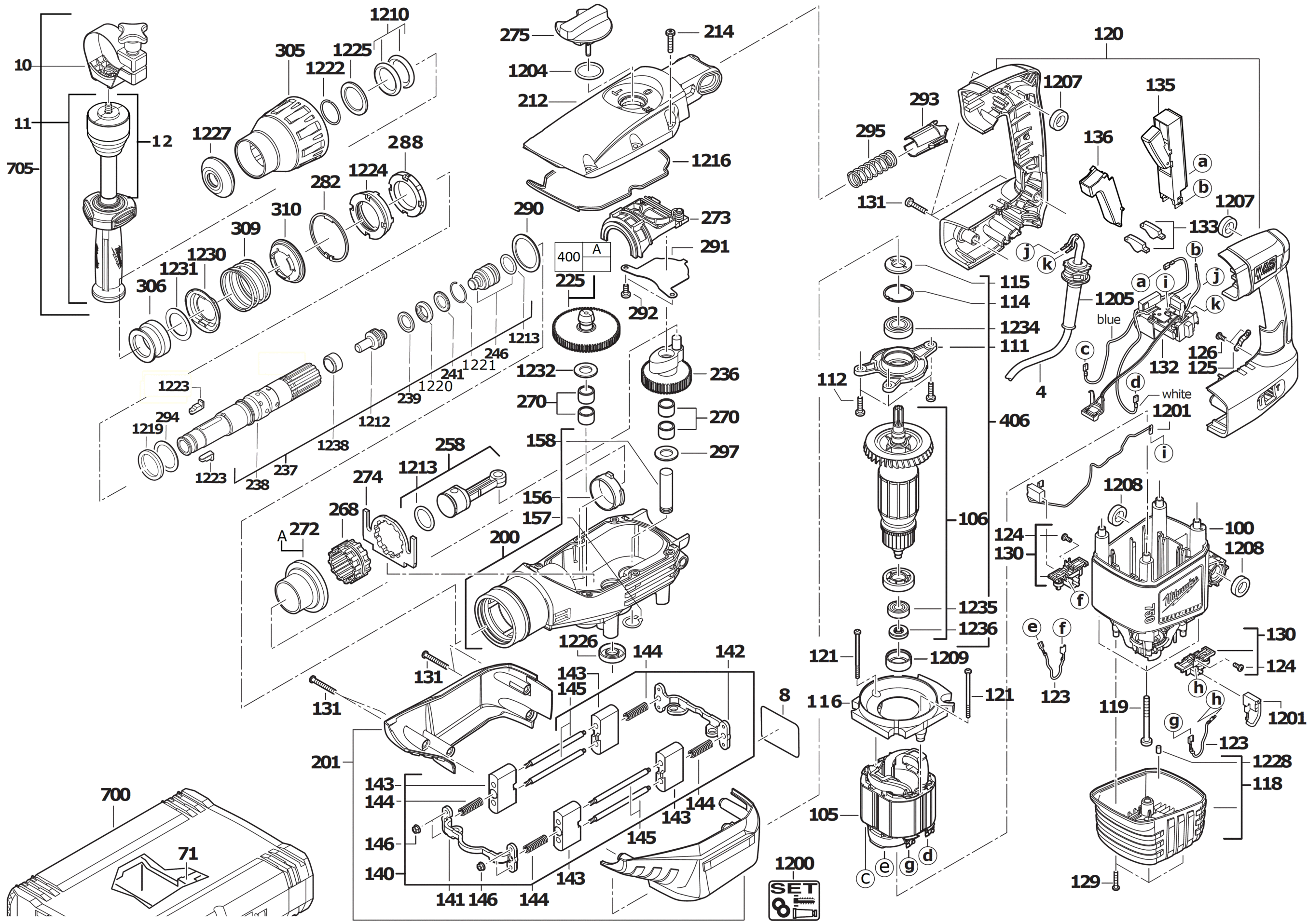 Milwaukee K750S - PneumaticHammers 