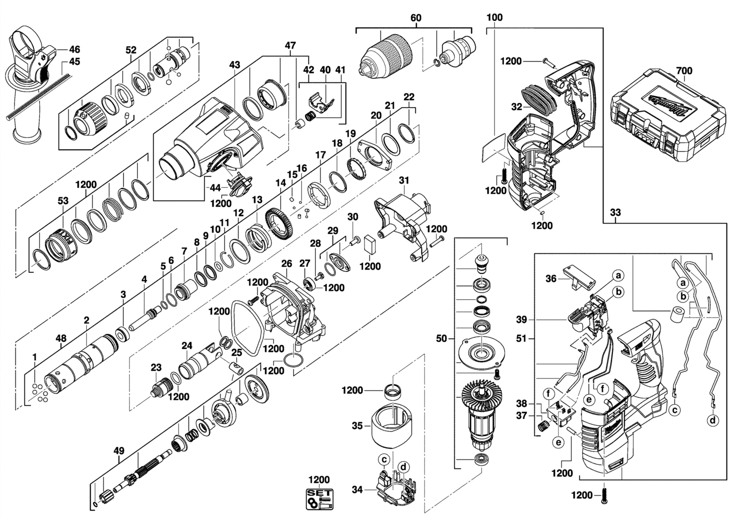 Milwaukee HD18HX-SET2 - PneumaticHammers 