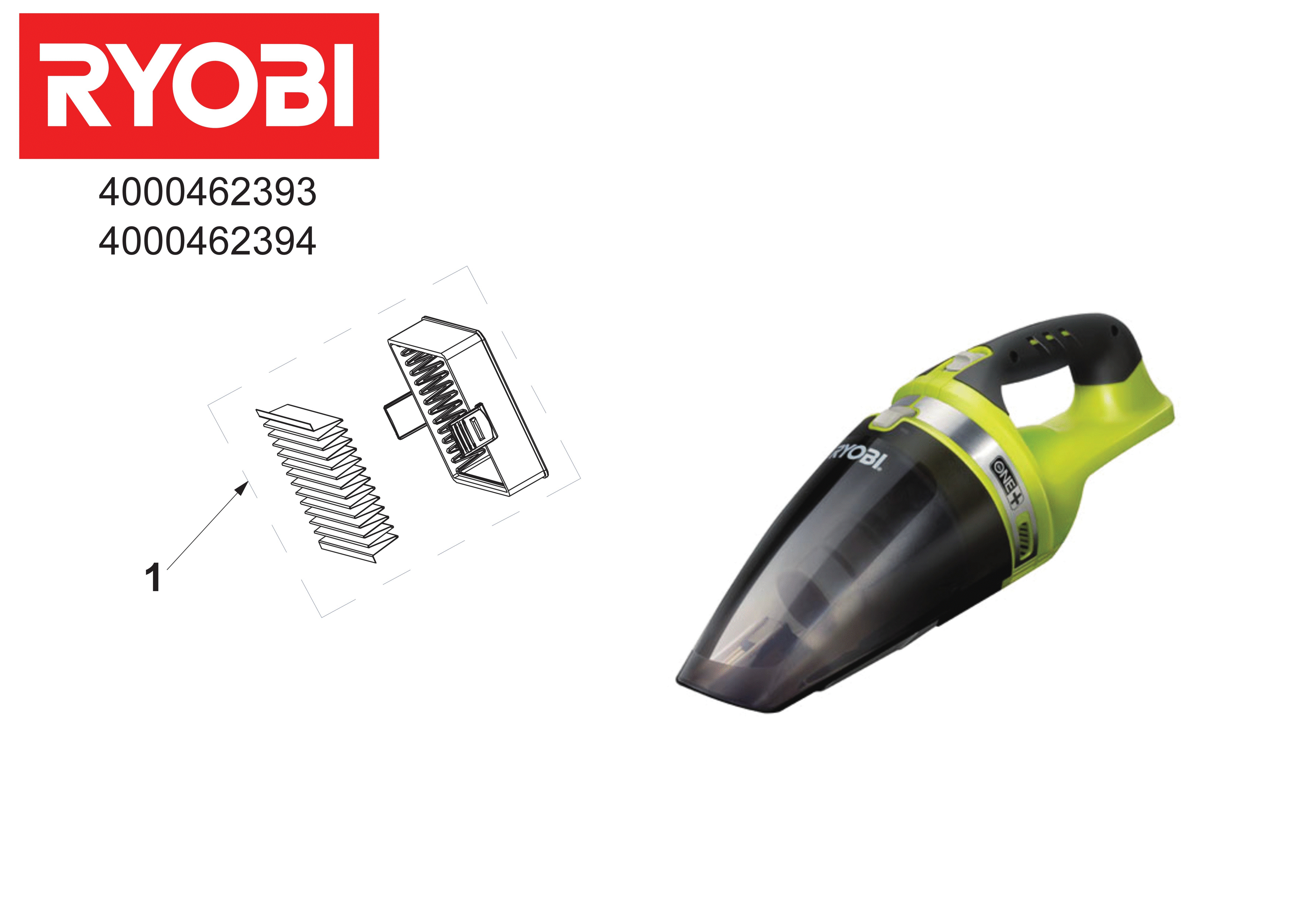 Ryobi CHV182M - Sauger  XX96