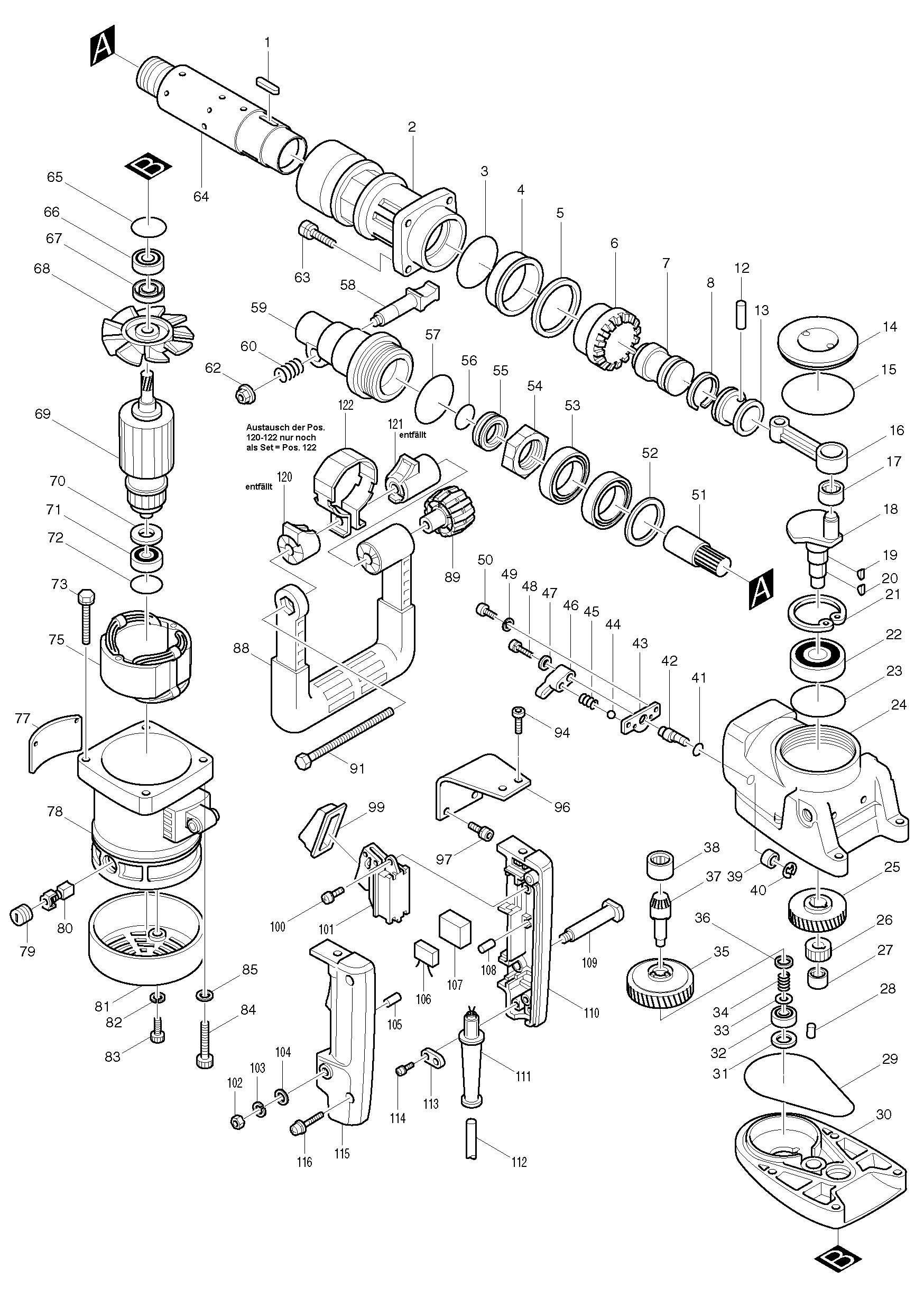 HR5000K Bohrhammer