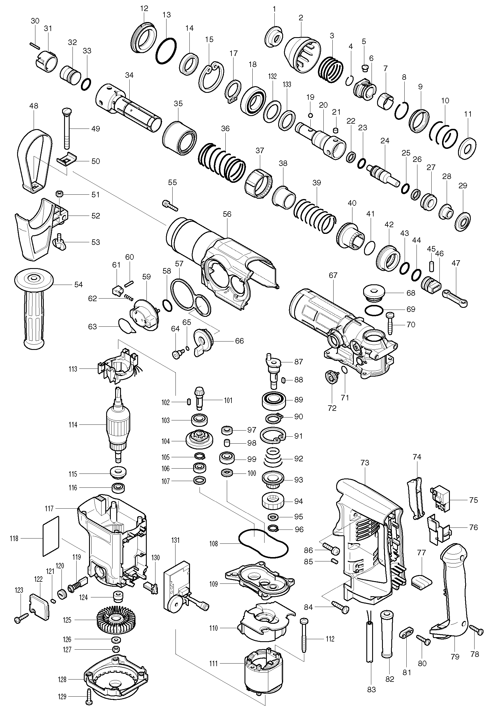 HR3000C Bohrhammer