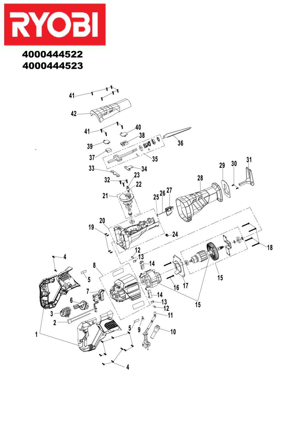 Ryobi RRS1200-K  IN2 - Sägen  XX96