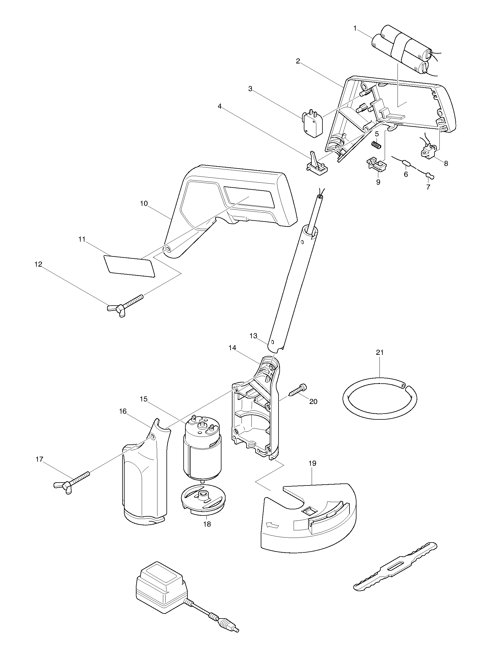 Makita UM1270D 7,2 V - Akkugerät