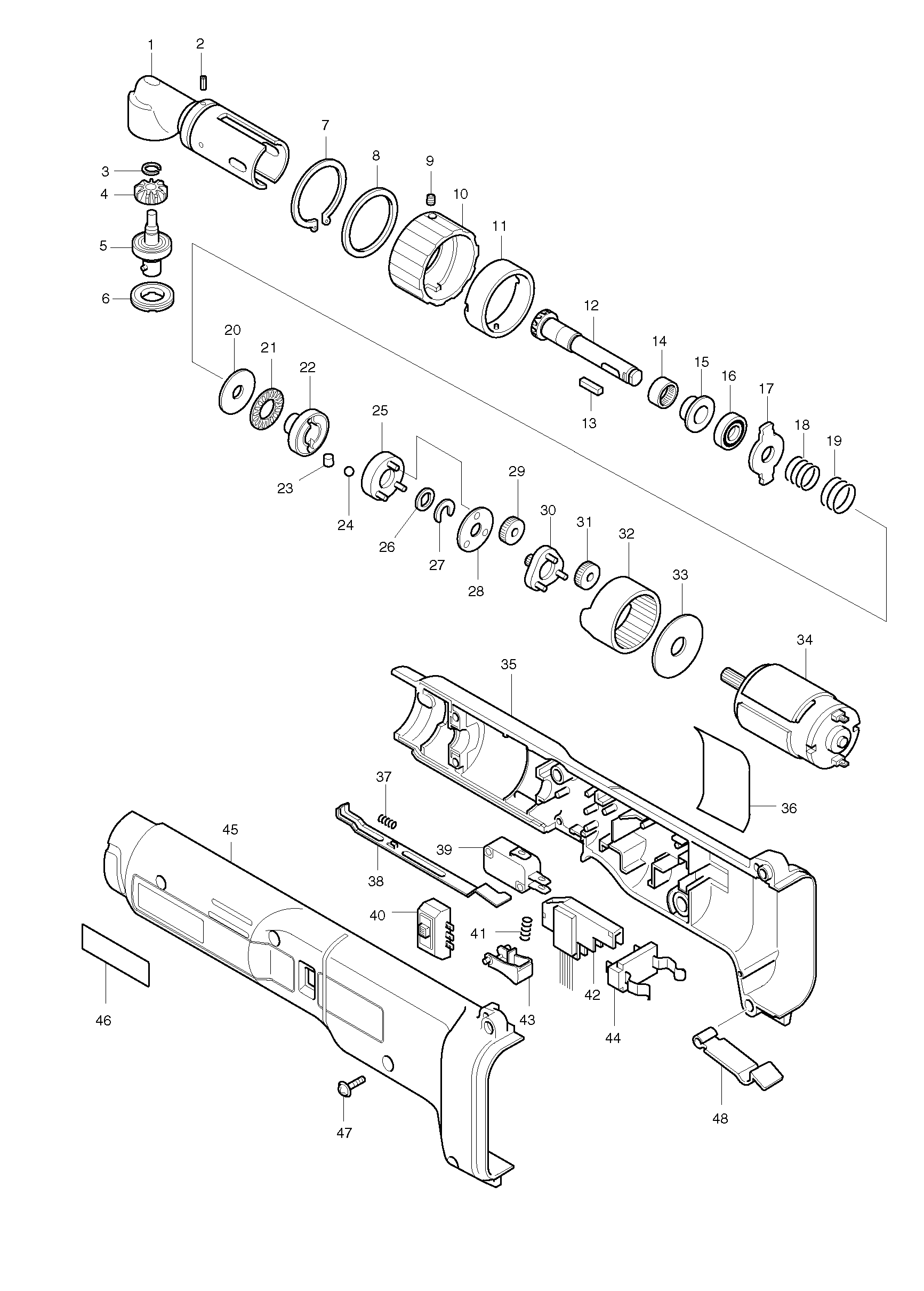 6706D 9,6 V - Akkugerät