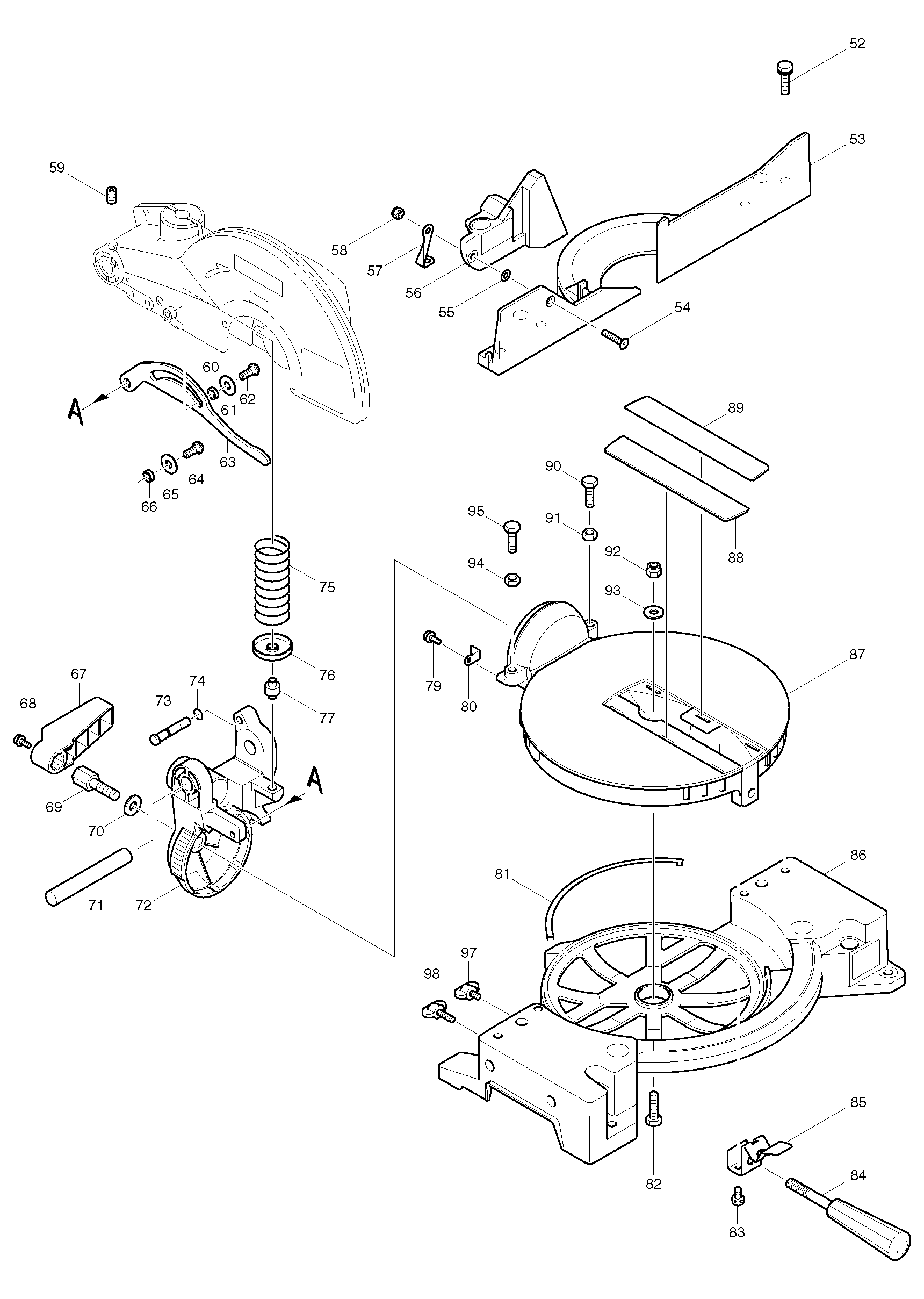 LS1040F Kapp- u. Gehrungssäge
