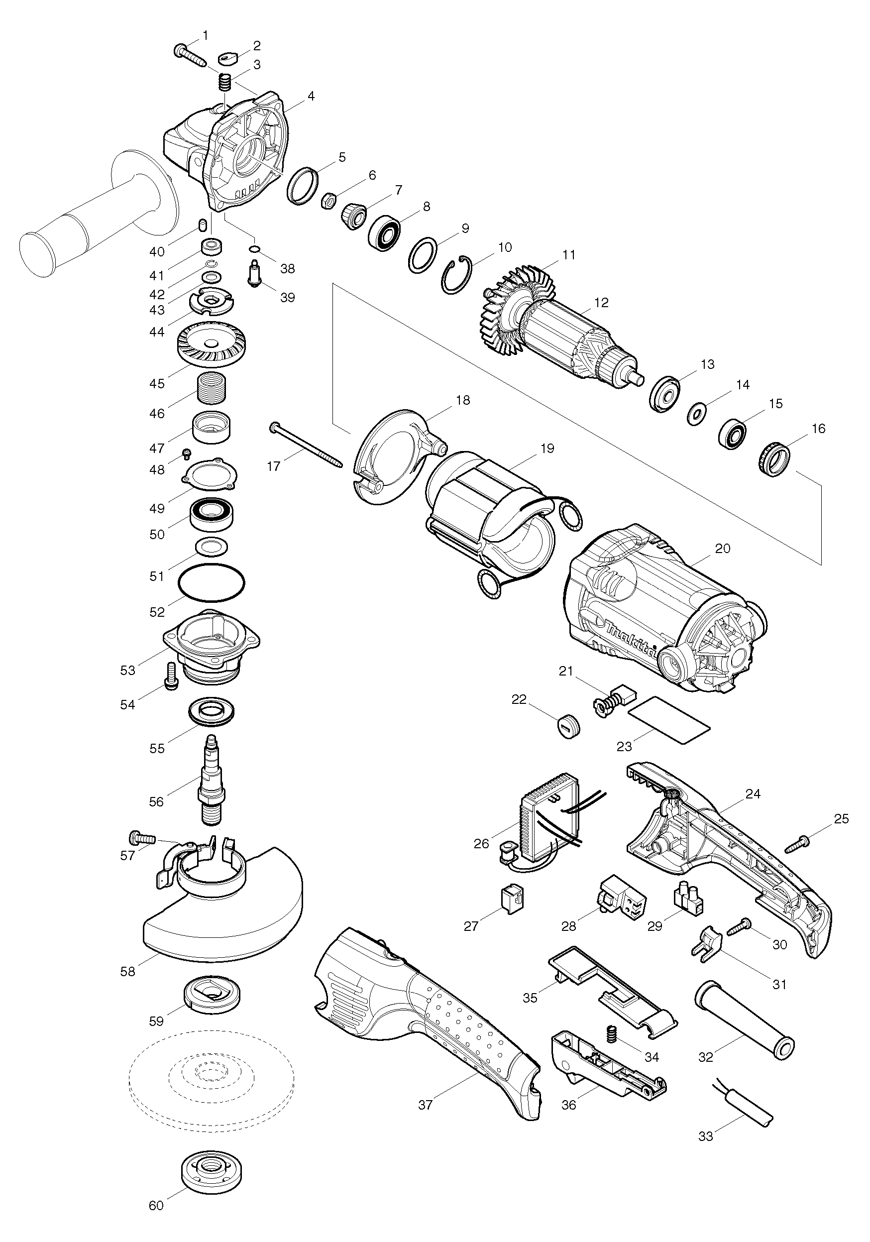 GA5021C Winkelschleifer