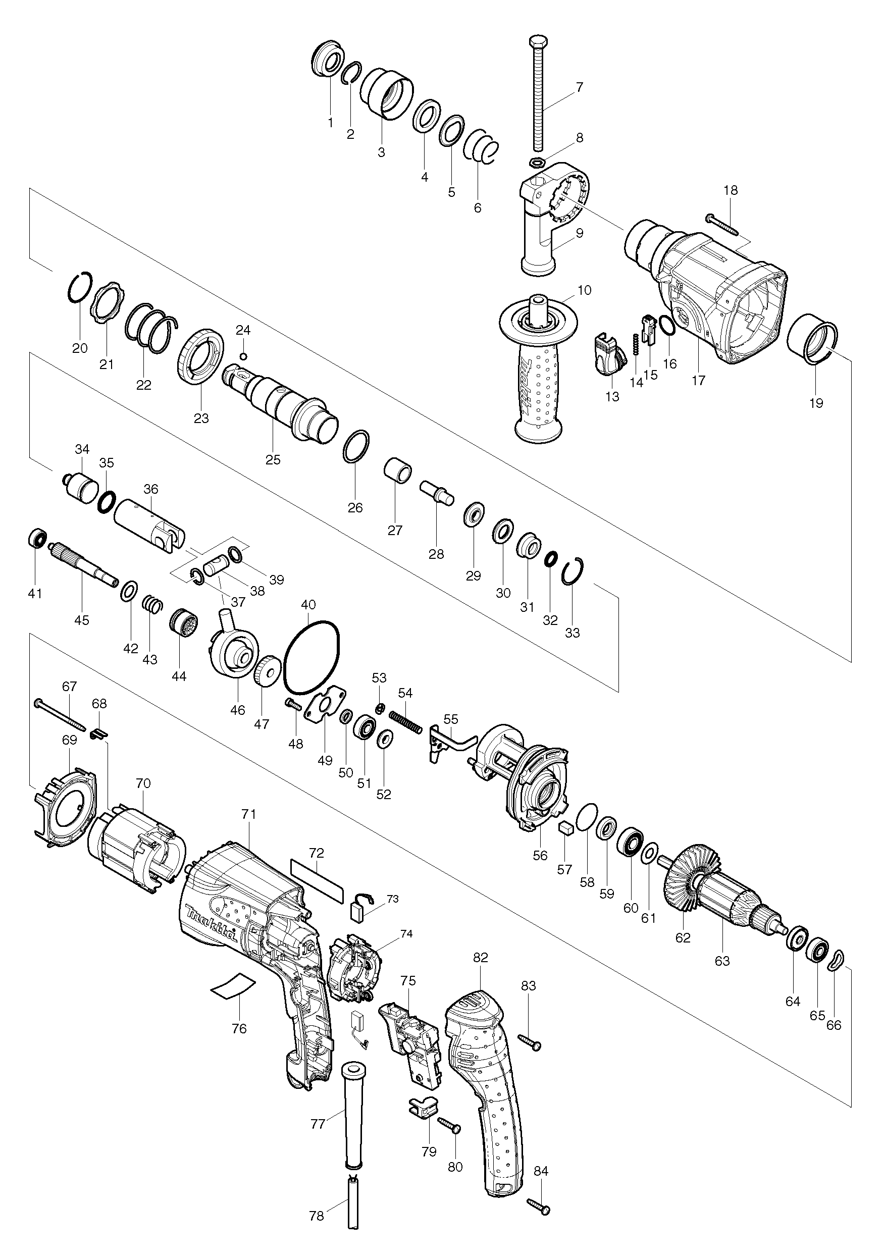 HR2460 Bohrhammer