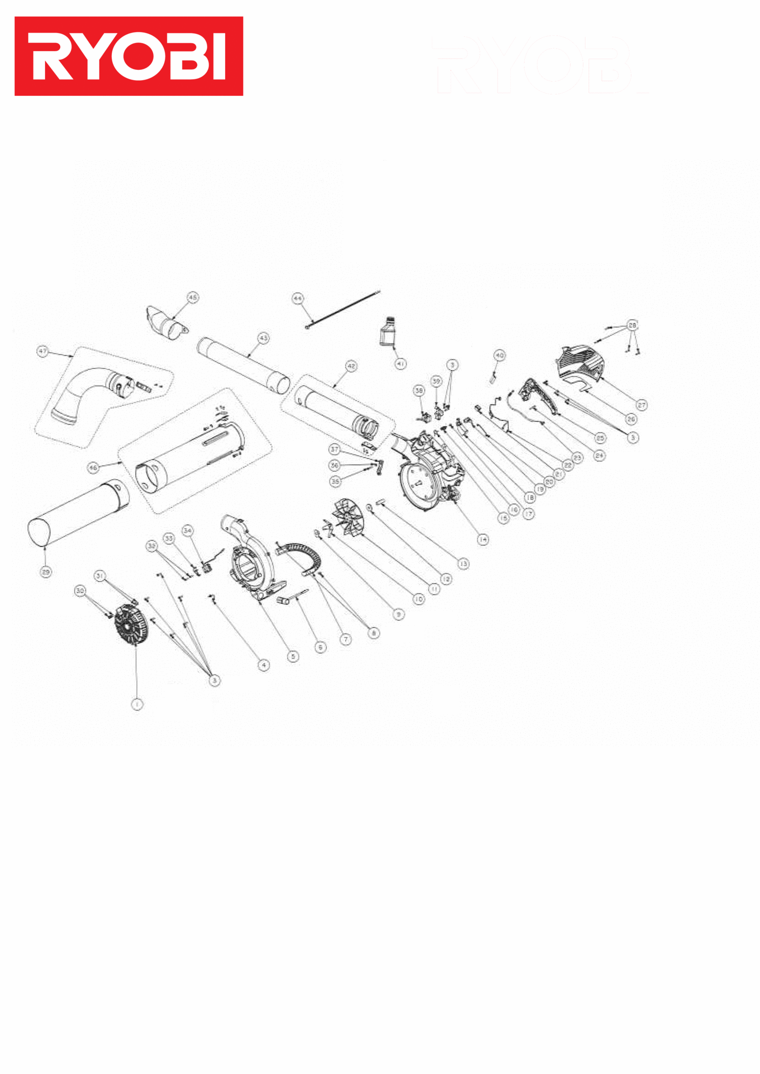 Ryobi RBV26B - Sauger  XX96