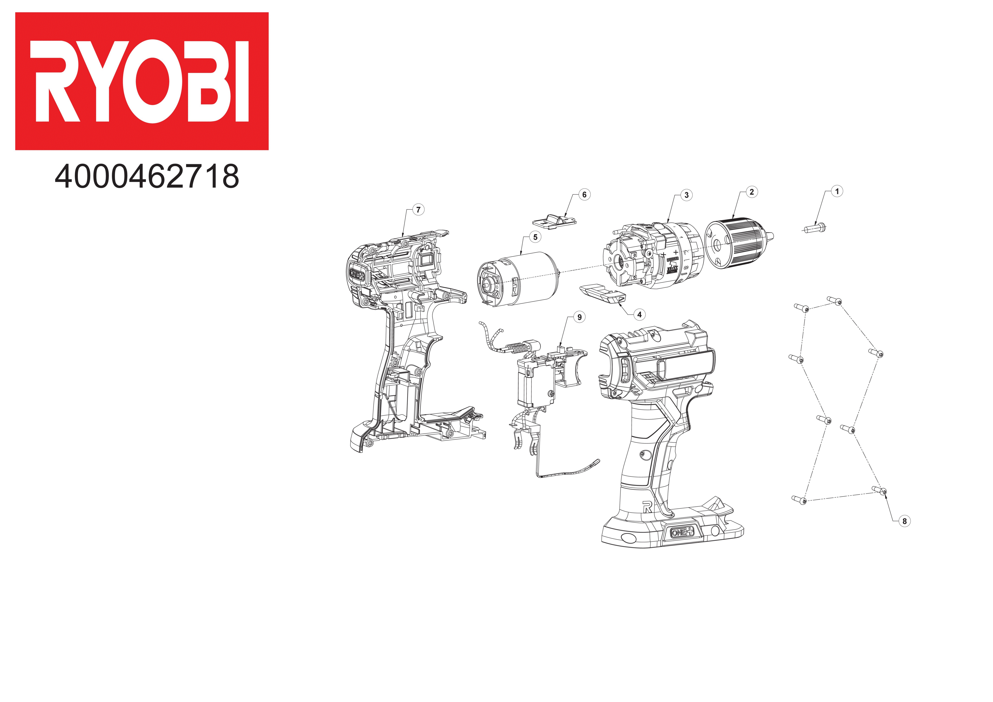 R18PD2-0 - Bohrschrauber, Schlagbohrschrauber 4000 XX96