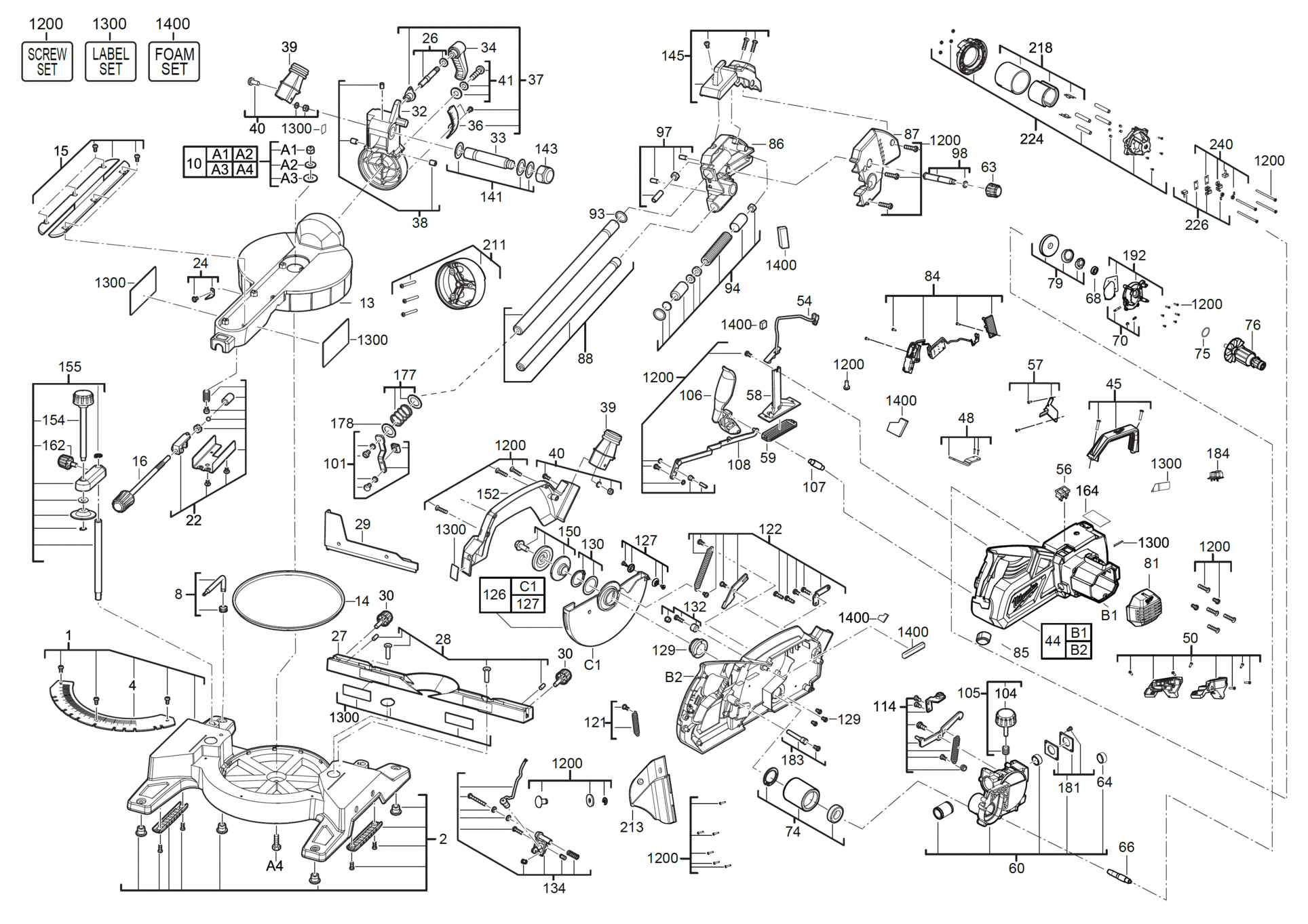 Milwaukee M18SMS216-0BC - Sägen 