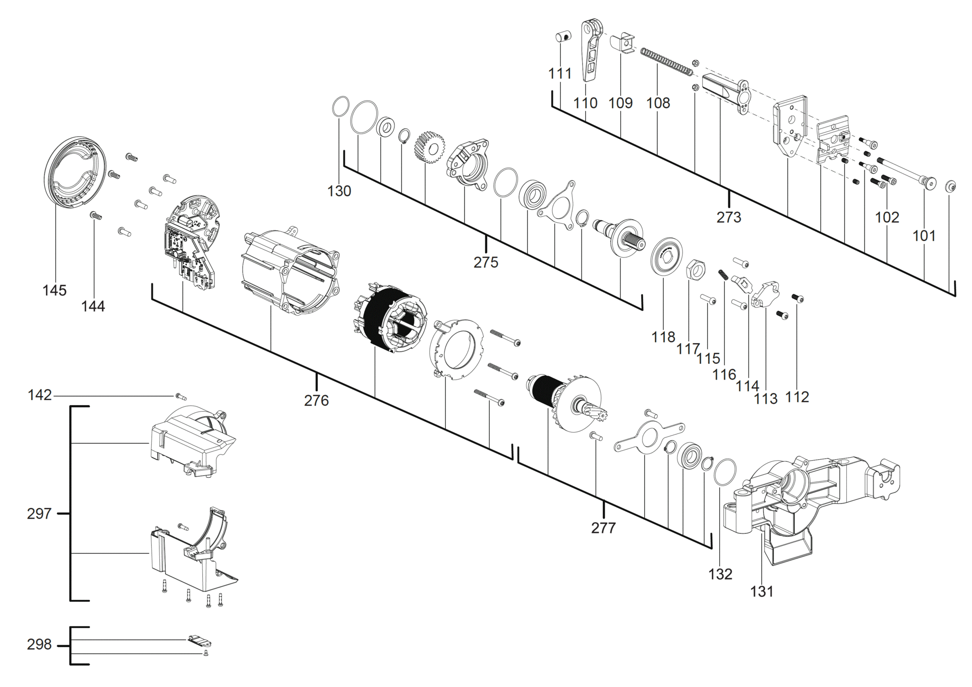 Hans Sauer GmbH - Ersatzteile Milwaukee M18FTS210-121B - Sägen