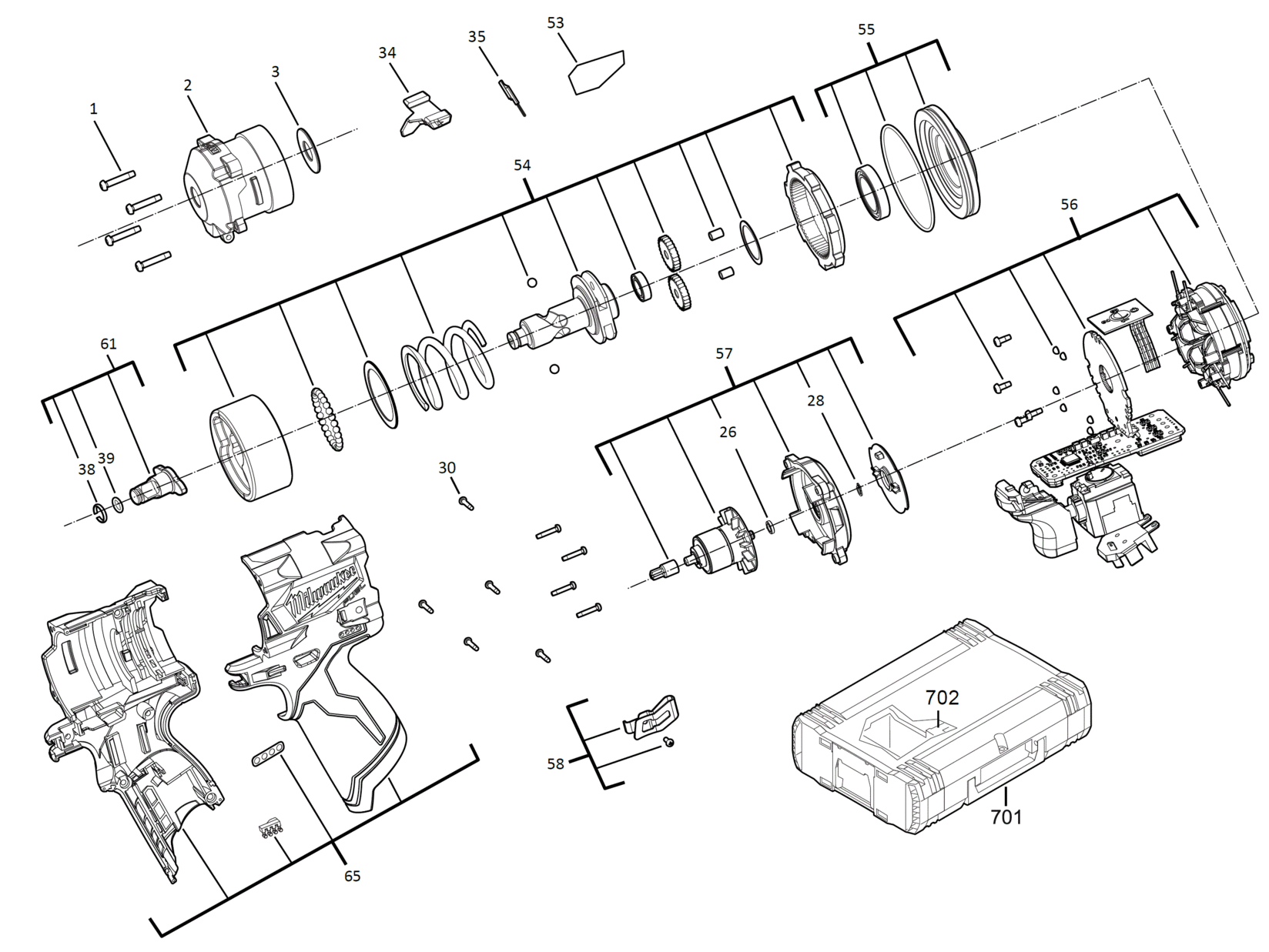 Milwaukee M12FIWF12-422X IN2 - RotaryDrillsandDrivers 400