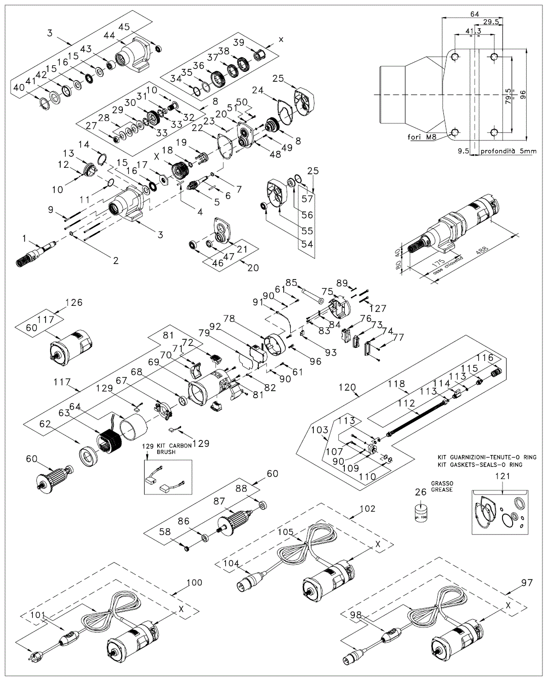 CDR3SW-220 - Ständer Kernbohrmaschine