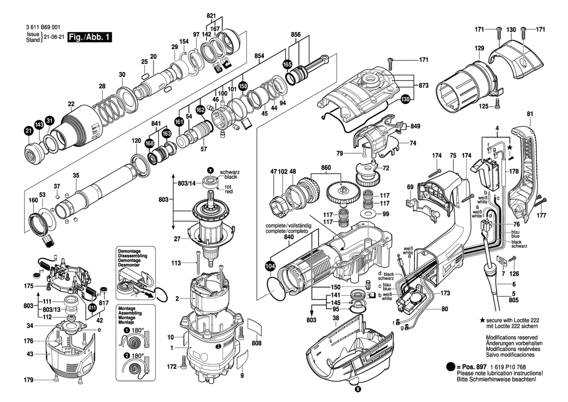GBH 5-40 D Bohrhammer