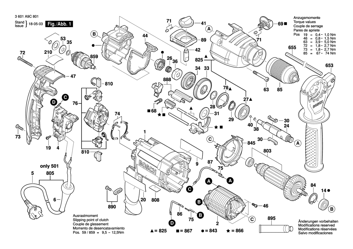Bosch GSB 24-2 Schlagbohrmaschine