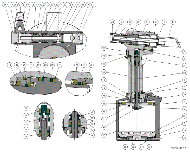 73200 Hydropneumatisches Hochleistungswerkzeug