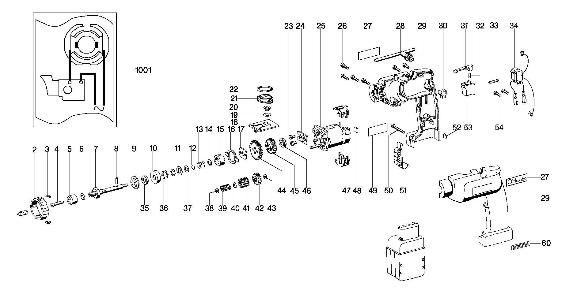 Metabo SB A 1122 RL Akku-Gerät 