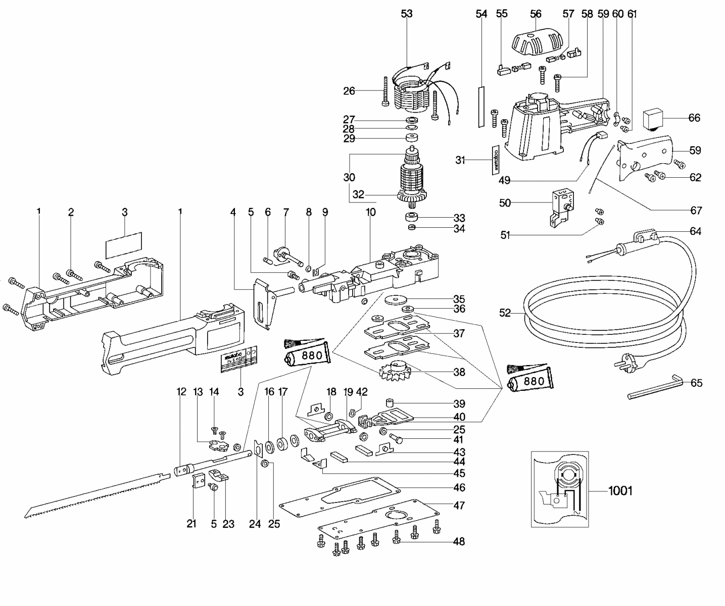 Metabo PS E 0525 Stichsäge 