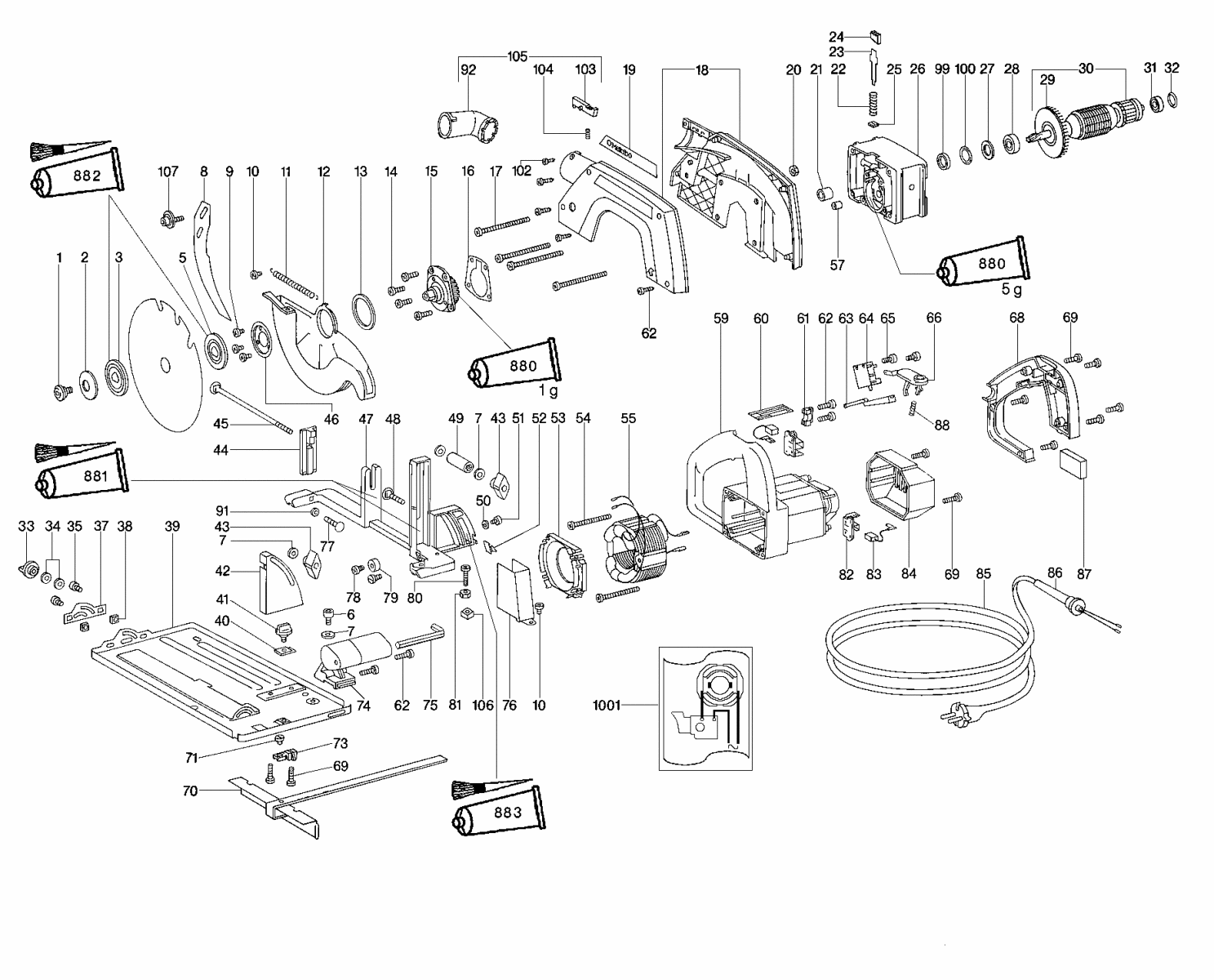 Metabo KS 1468 S Handkreissäge 