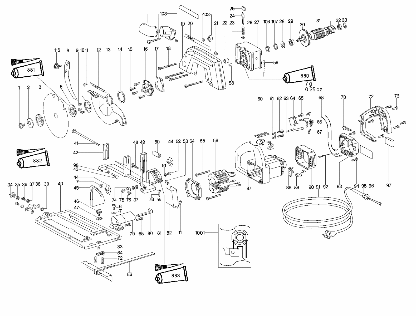 Metabo KS E 1668 S Handkreissäge 