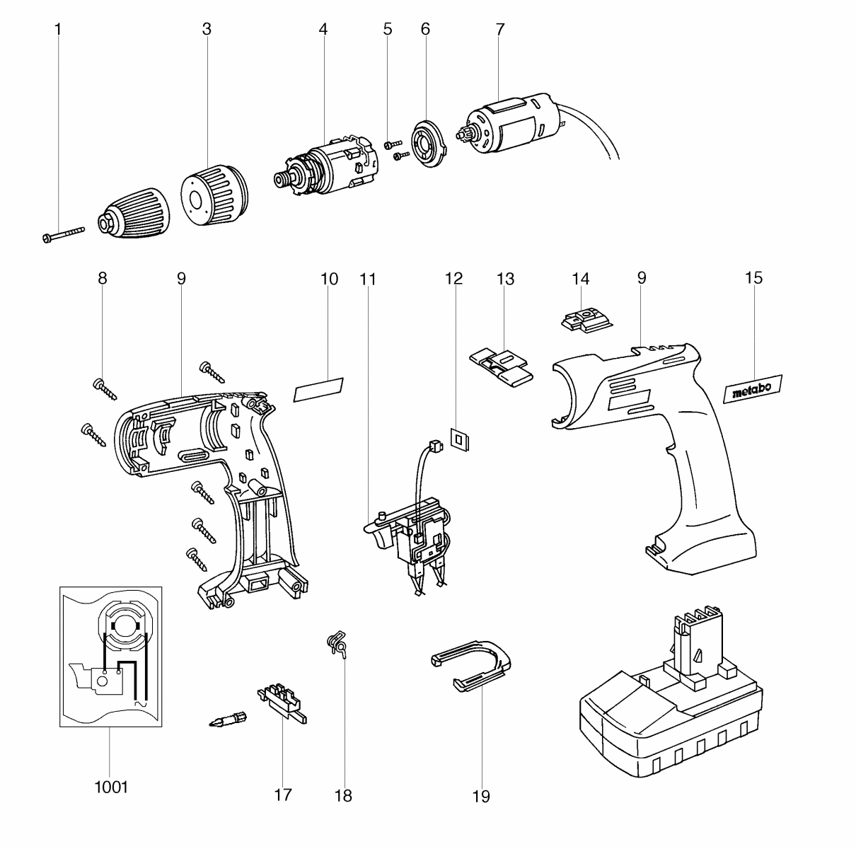 Metabo BS 15.6 PLUS Akku-Gerät 