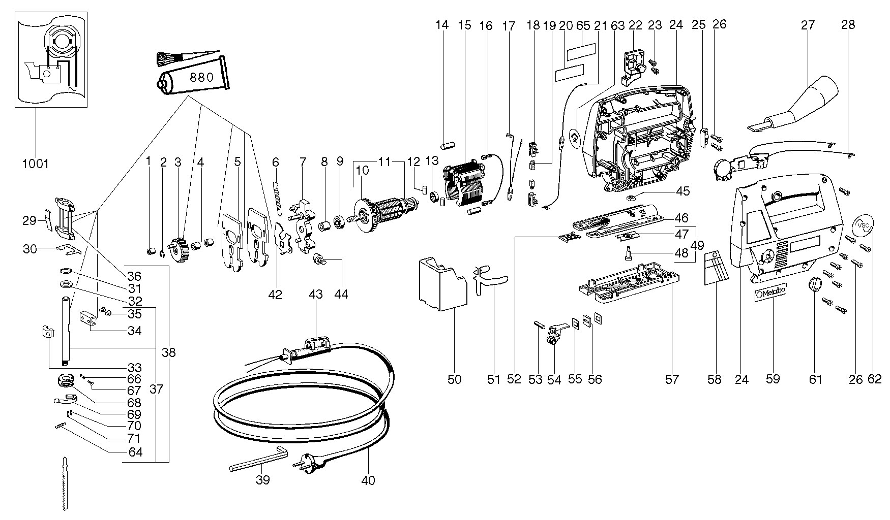 Metabo ST EP 600 Stichsäge 