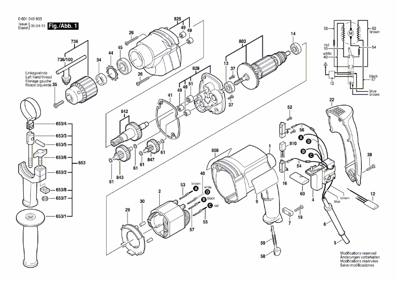 Bohrmaschine GBM13HRE