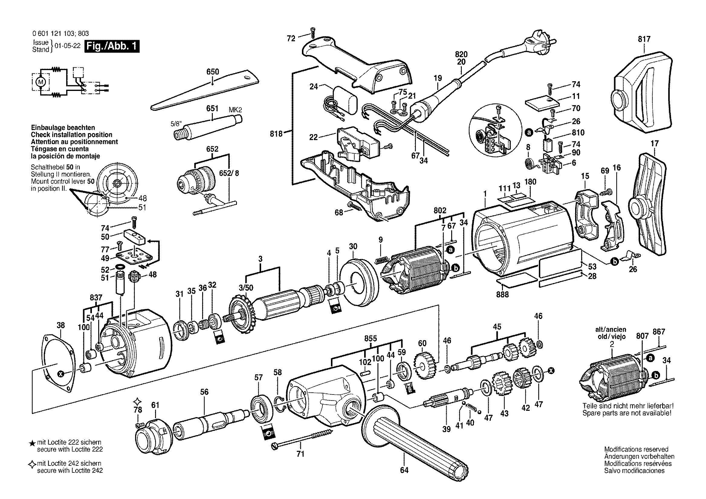 Bohrmaschine D2313