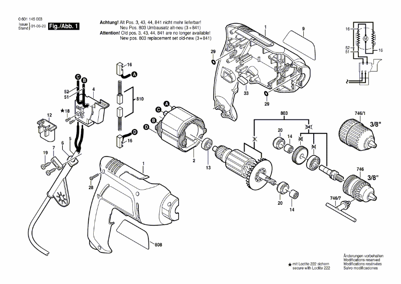 Bohrmaschine GBM6