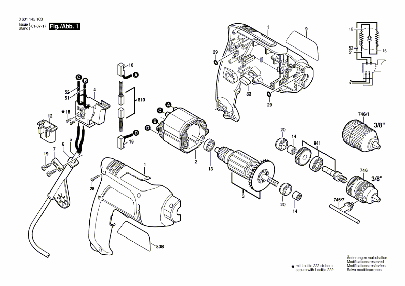 Schlagbohrmaschine GBM6