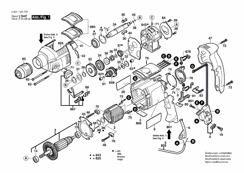 Schlagbohrmaschine GSB2200