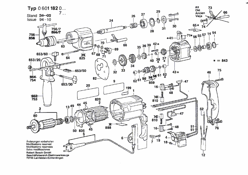 Bosch Schlagbohrmaschine o.Bez.