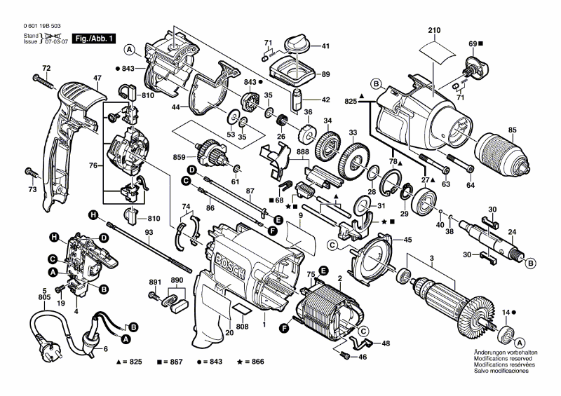 Schlagbohrmaschine GSB20-2RE