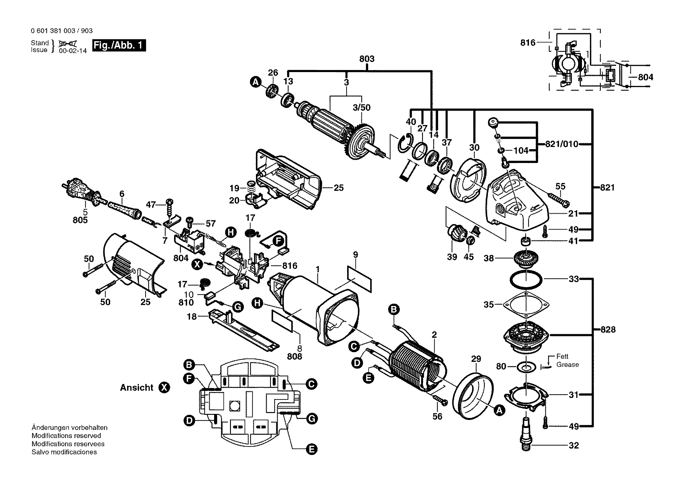 Bosch Winkelschleifer GWS9-125
