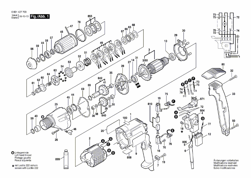Bosch Bohrschrauber GSR8-16KE