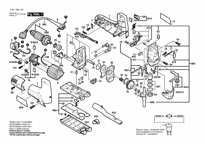 Bosch Stichsäge GST100