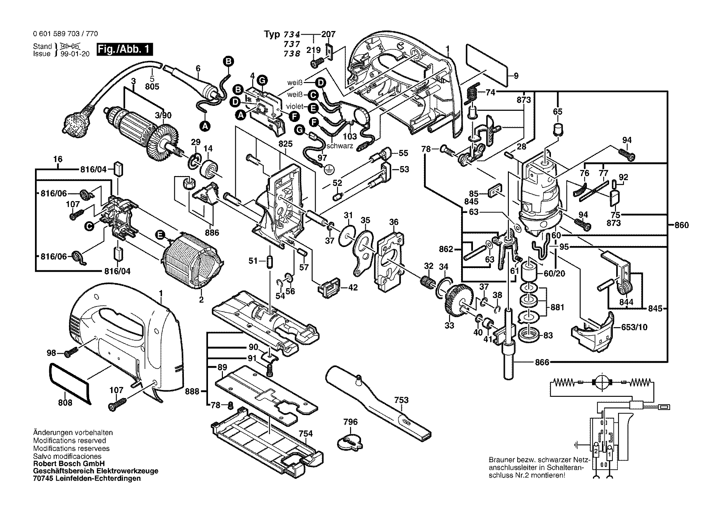 Bosch Stichsäge STP110-EB