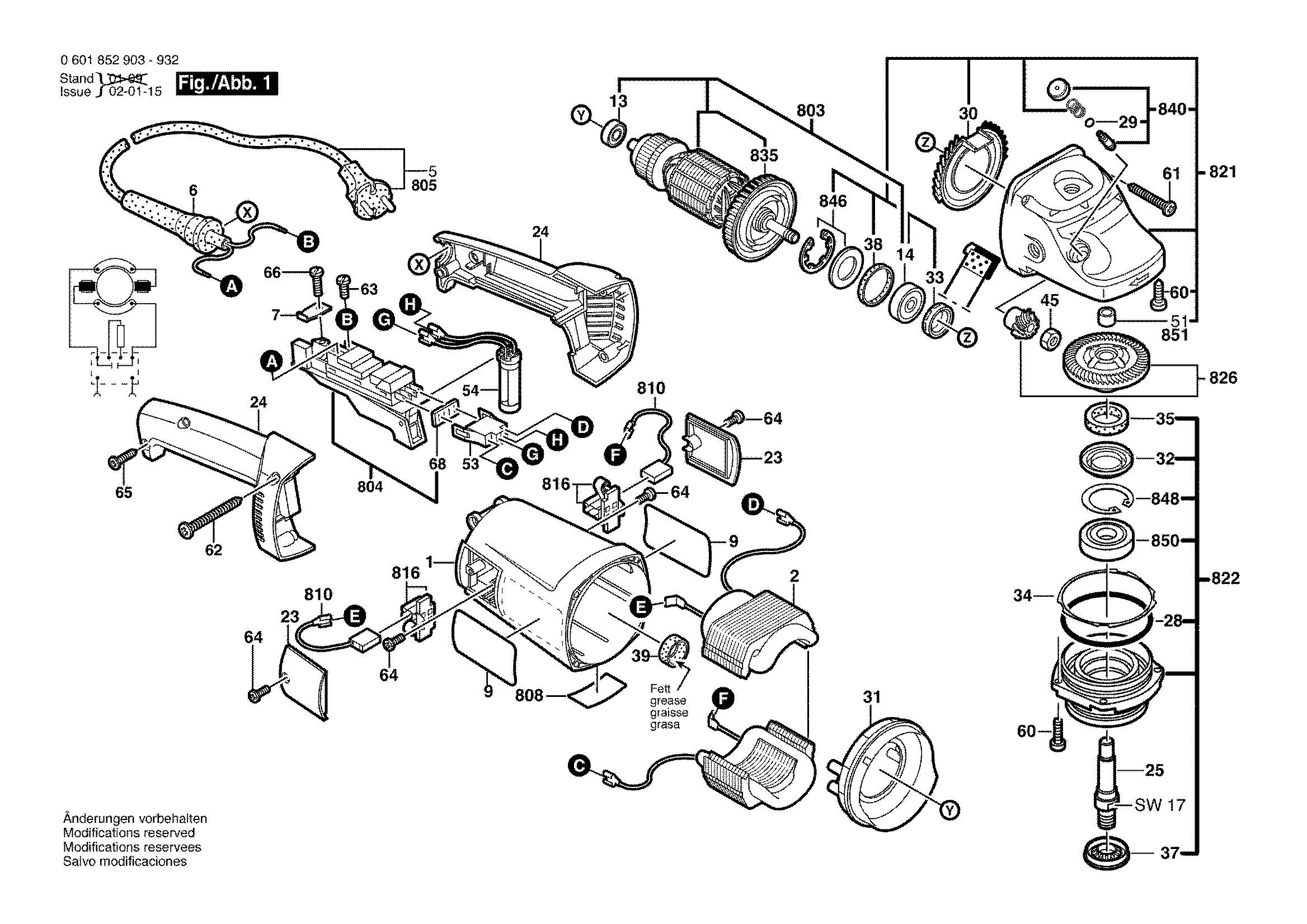 Bosch Winkelschleifer GWS21-230JH