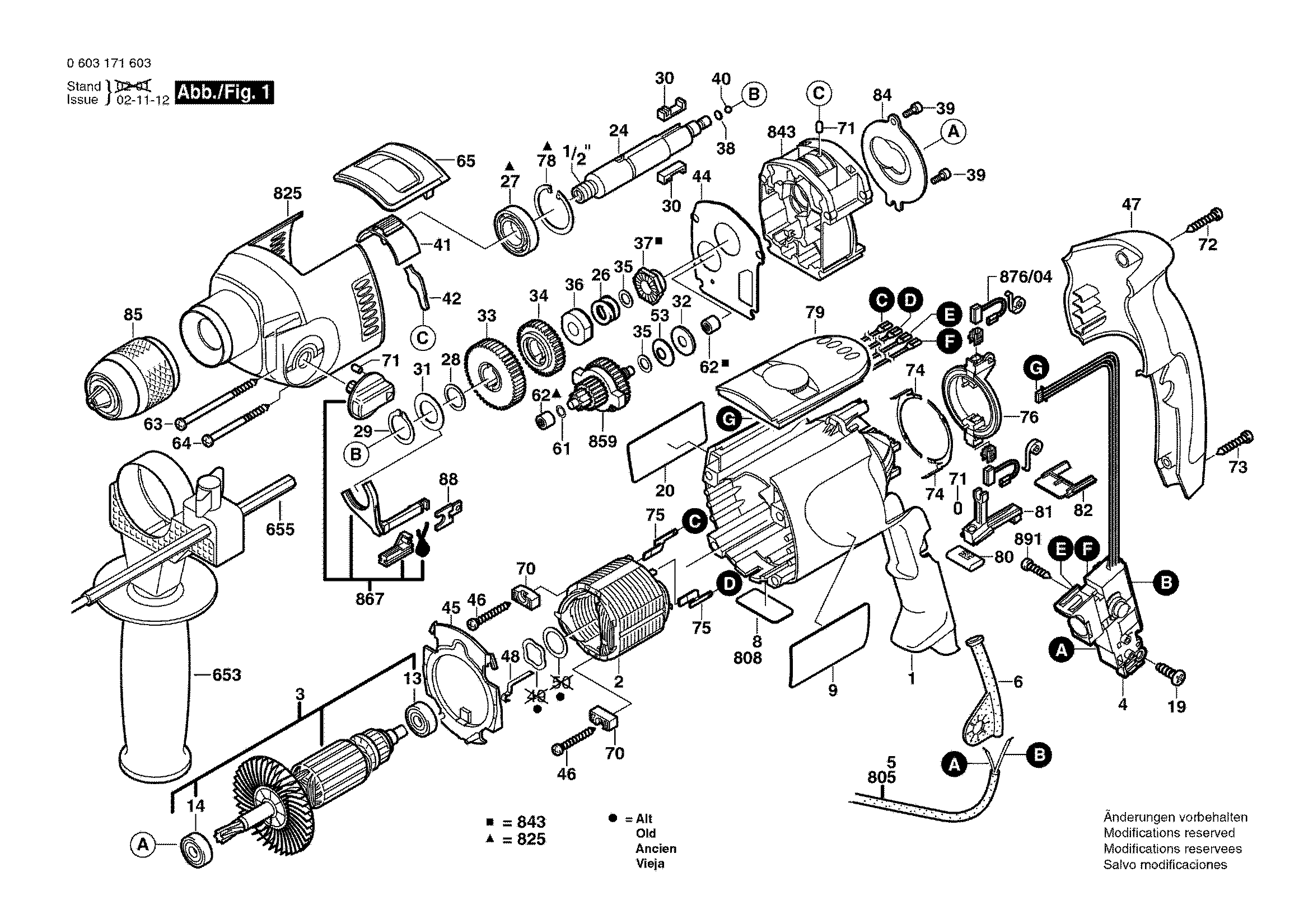 Schlagbohrmaschine PSB1000-2-RE