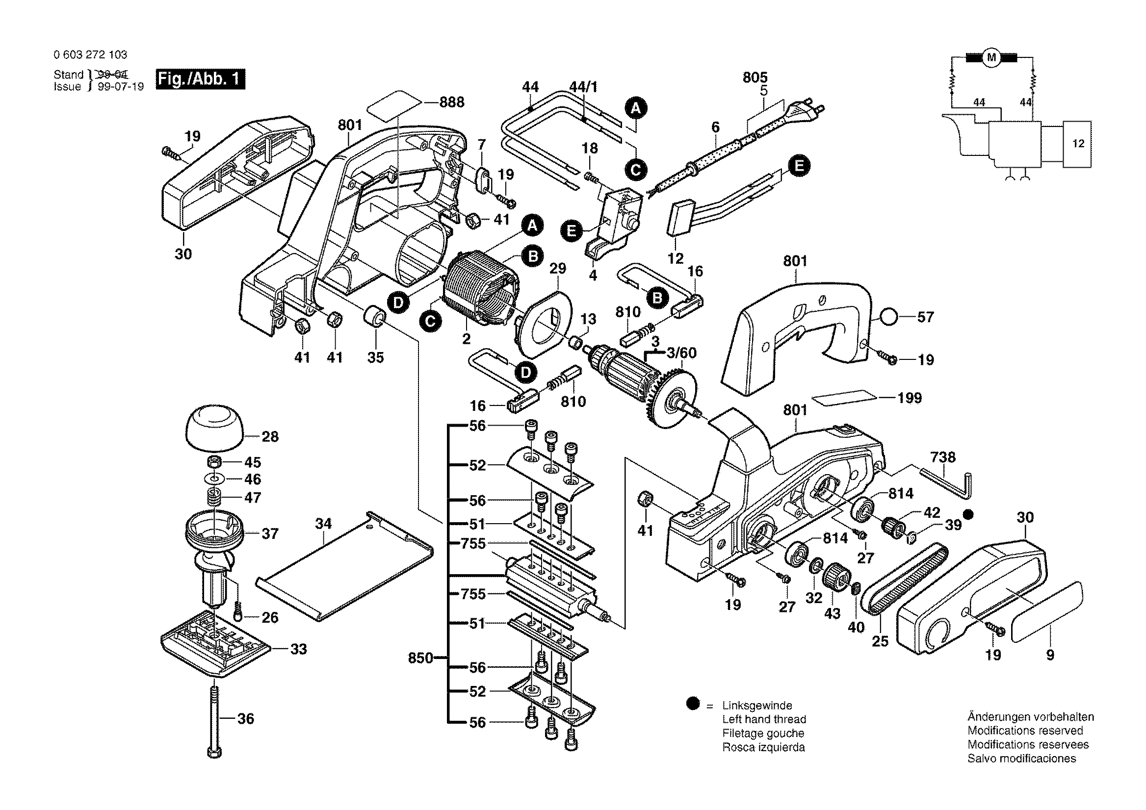 Original BOSCH 2604736001 Ersatz - Riemen Für PHO100 PHO15-82 GHO18v