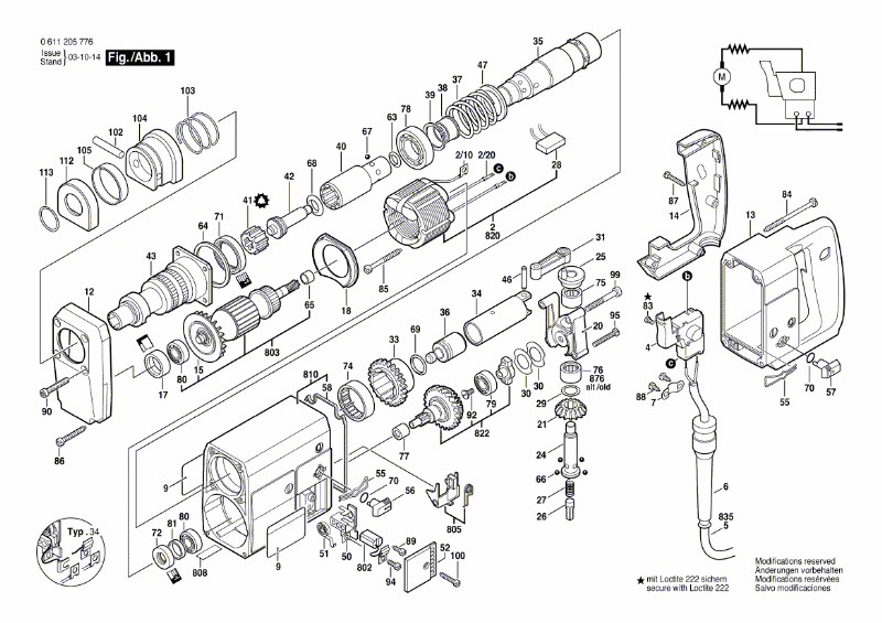 Bosch Bohrhammer 342